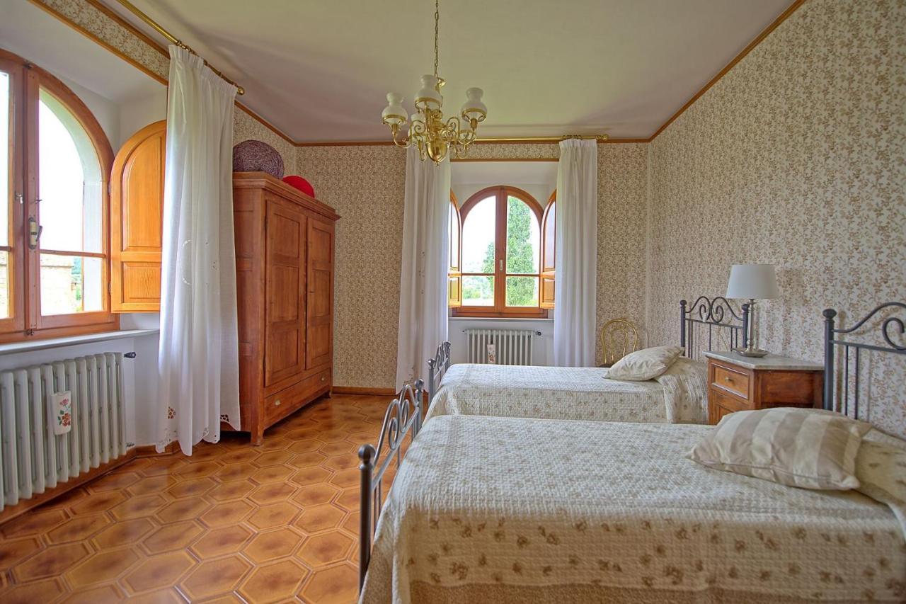 Villa Eleonora Lucignano Bagian luar foto