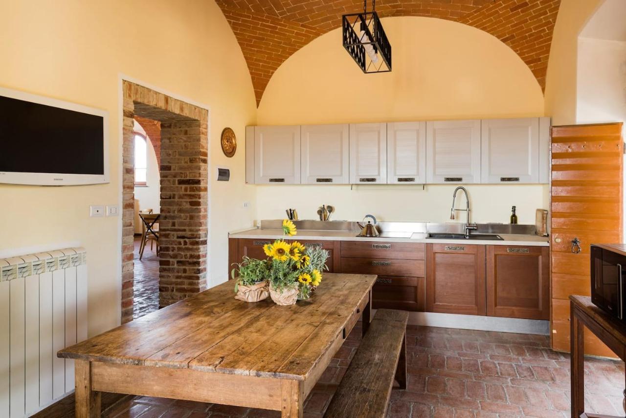 Villa Eleonora Lucignano Bagian luar foto