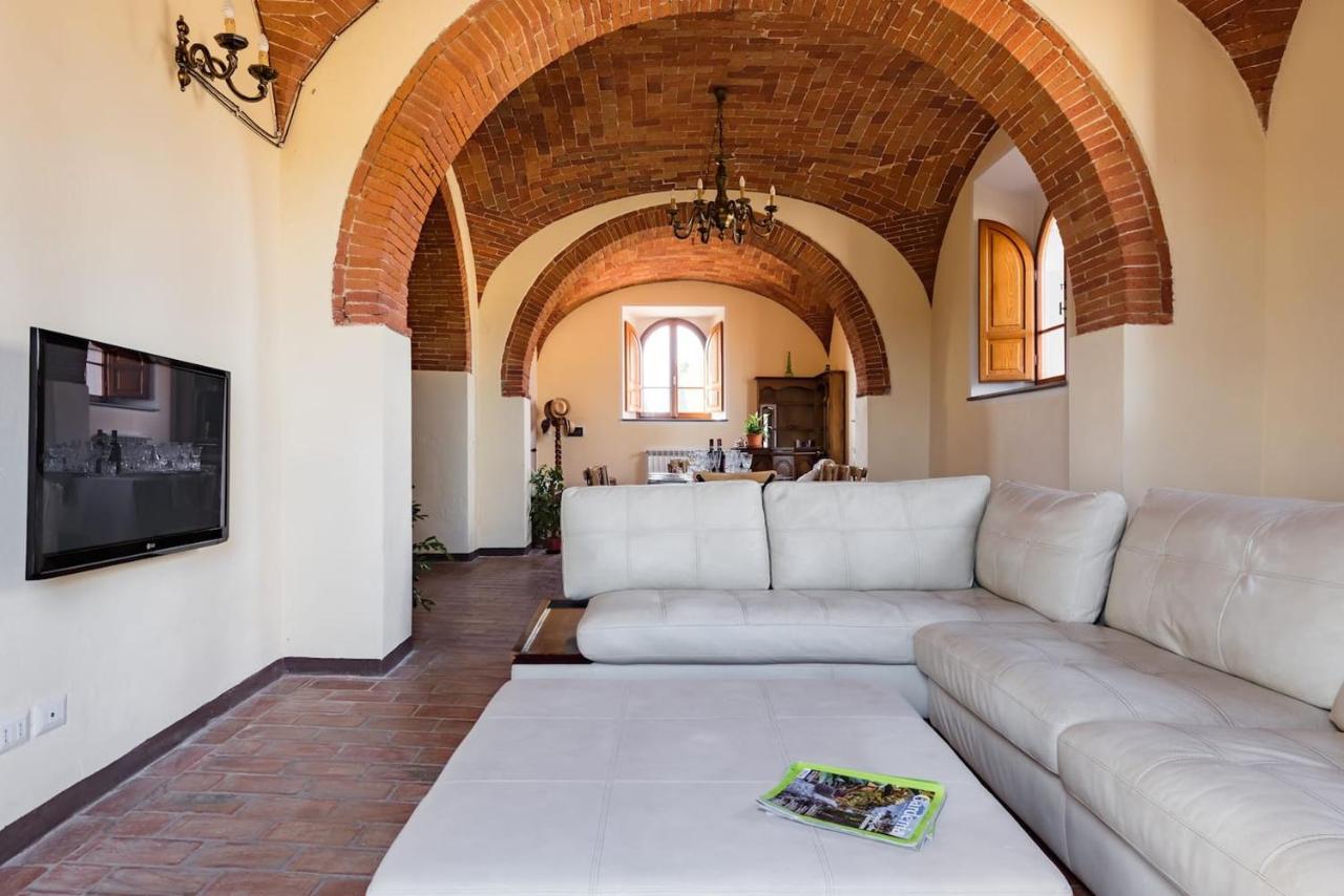 Villa Eleonora Lucignano Bagian luar foto